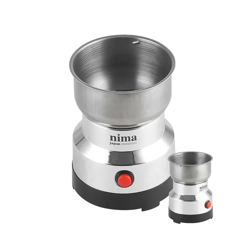 Mini Electric Grinder Household 300ml Ultrafine Baby Food Pulverizer Coffee Grinder Spice Pepper Grinder Grain Mill 2/4 Blades