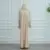 Beige hijab abaya