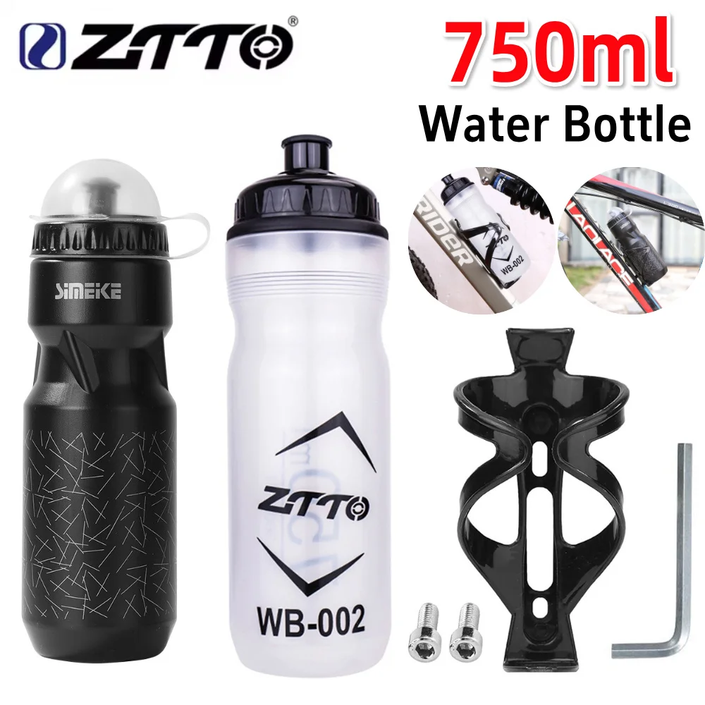 MTB Bicycle Water Bottle Portable Kettle Drink Accessory Cycling Hiking Mountain PP Water Bottle for Outdoor Sport