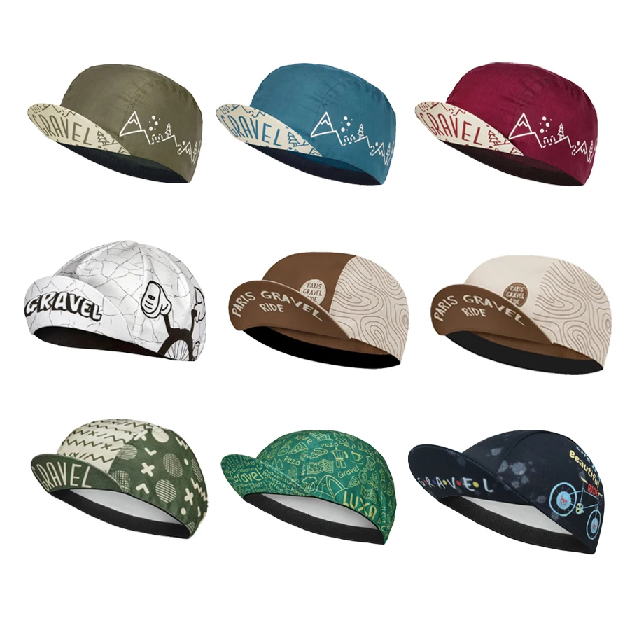 Gravel Cycling Caps Funny Road Bicycle Cap Bike Headwear Quick Drying Cycling Hat Gorra Ciclismo