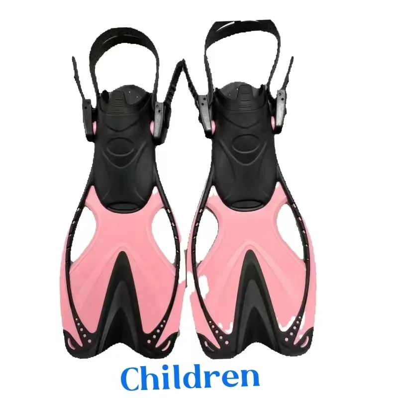 HB Children's Silicone flippers for men, women and children frog shoes swimming snorkeling equipment