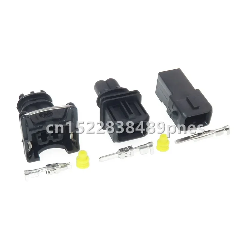 2 Pole EV1 282189-1 282762-1 Automotive Waterproof Electrical Cable Socket Fuel Injector Connector