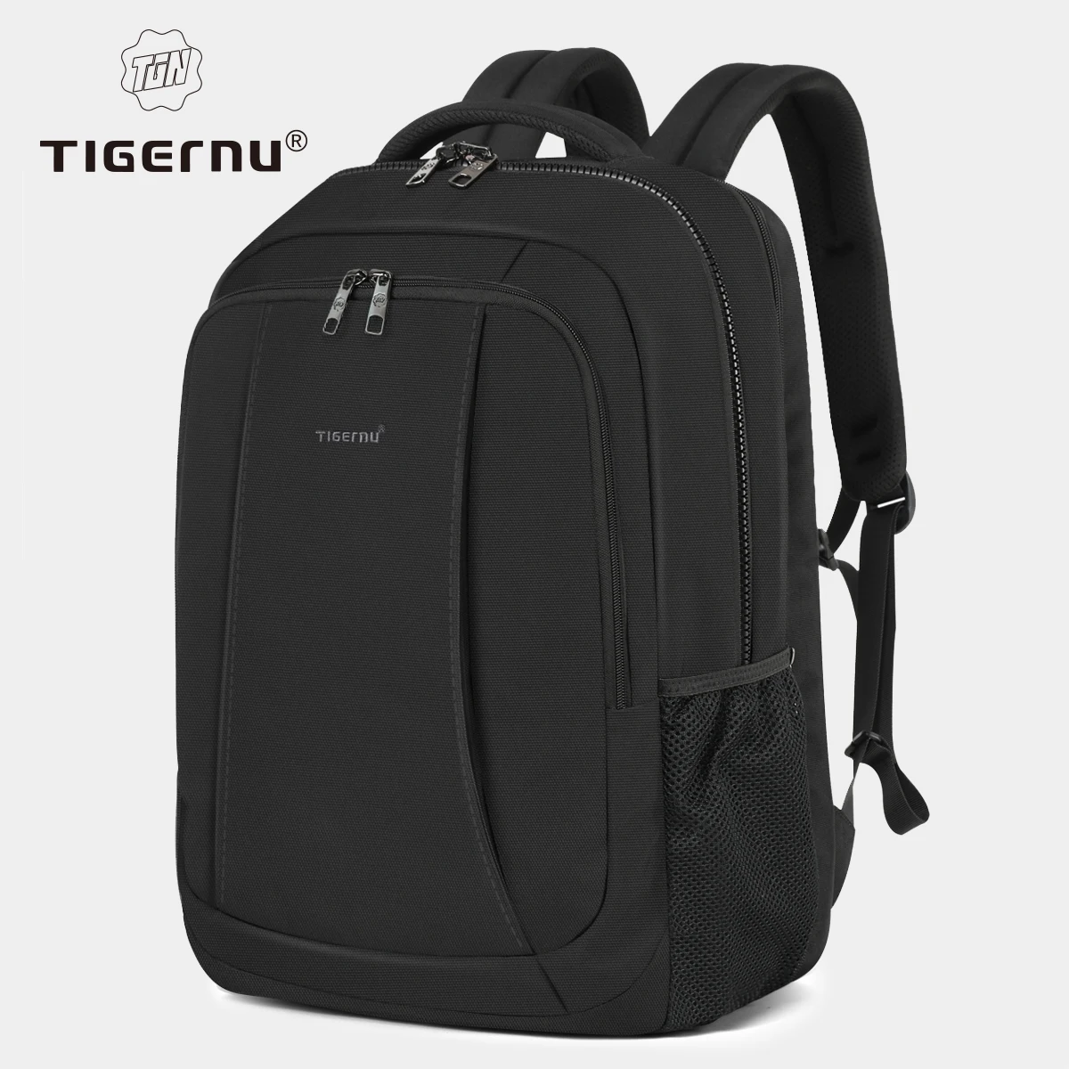 Tigernu Men Backpack Bags 17 inch Laptop Backpack USB Charging Male Back Pack Anti Theft Bags Expandable Travel Backpack Mochila