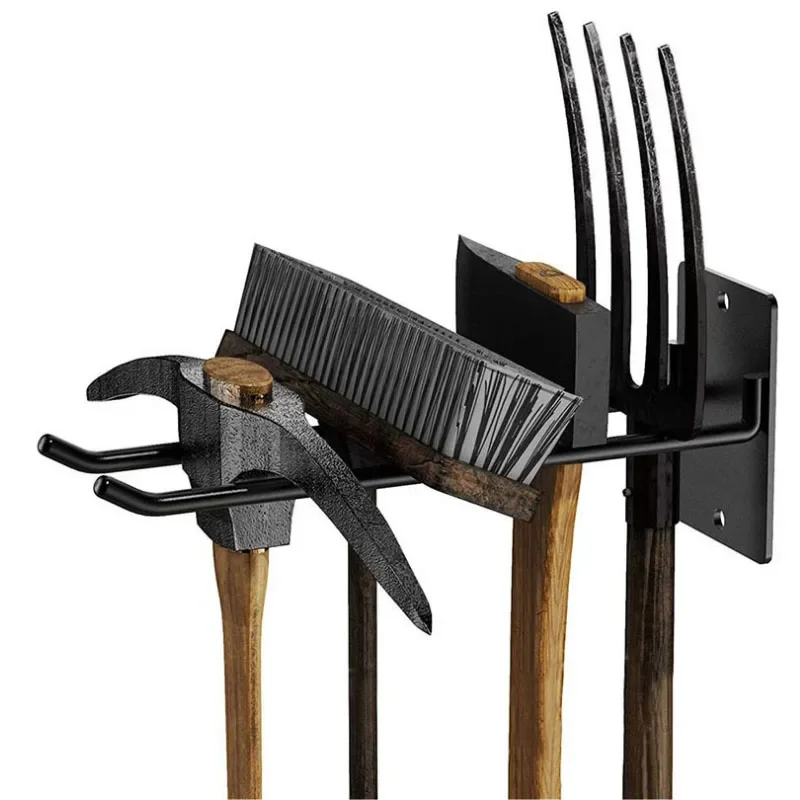 Tool Storage System Hooks Wall Holder Garage Storage Multi-Purposes Garden Tool Organizer For Warehouse Garage Wall Hook