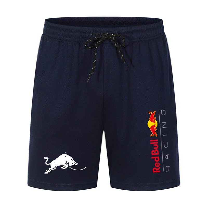 Red Bull Logo Racing Team Men Short Pants Summer 2025 New Casual Male Shorts Fashion Men's Oversized Short Bottom