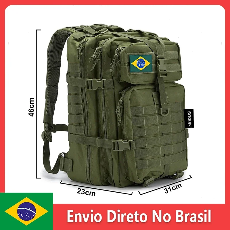 Outdoor Tactical Backpack, Waterproof, Large Capacity, for Sports, Camping, Hiking, 50L