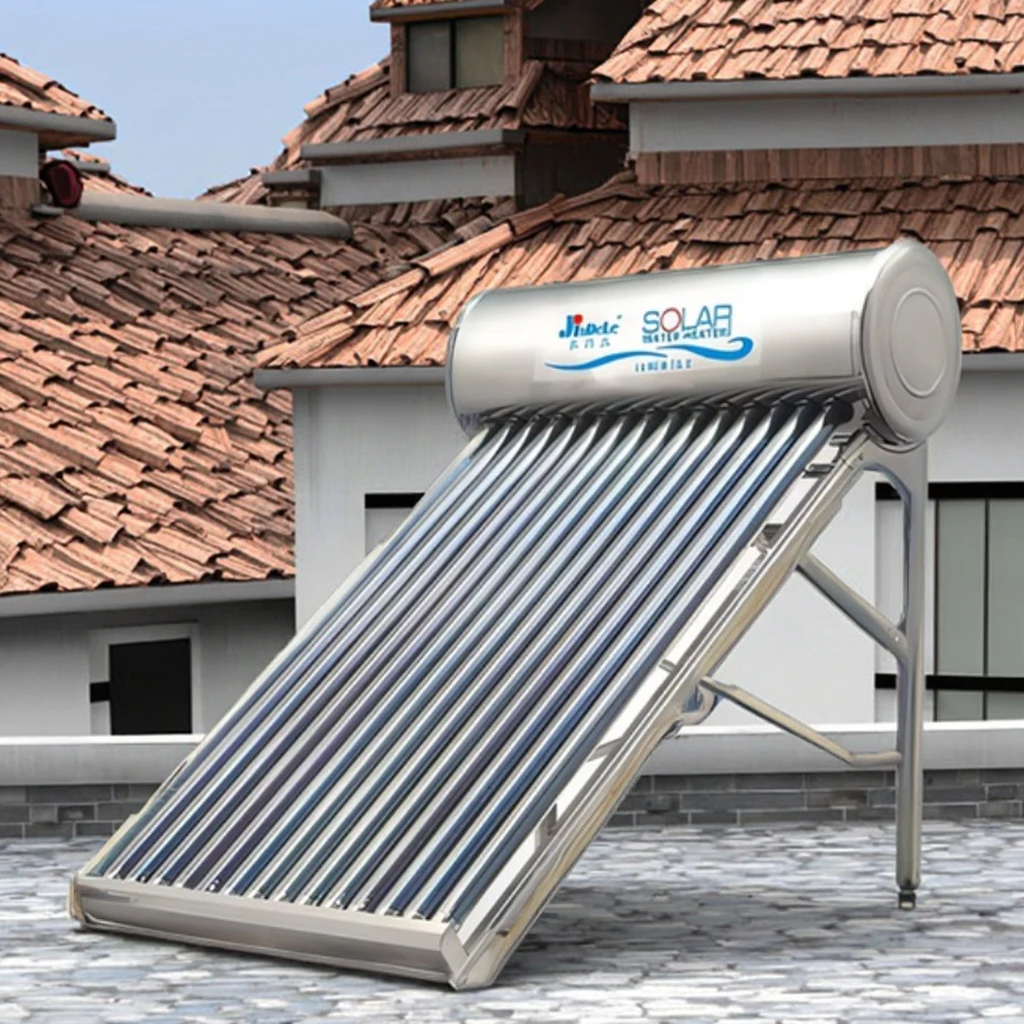 High Quality Non-Pressurized Sun Solar Water Heater 80L Calentador De Agua Solar Home Rooftop Shower Solar Water Heater
