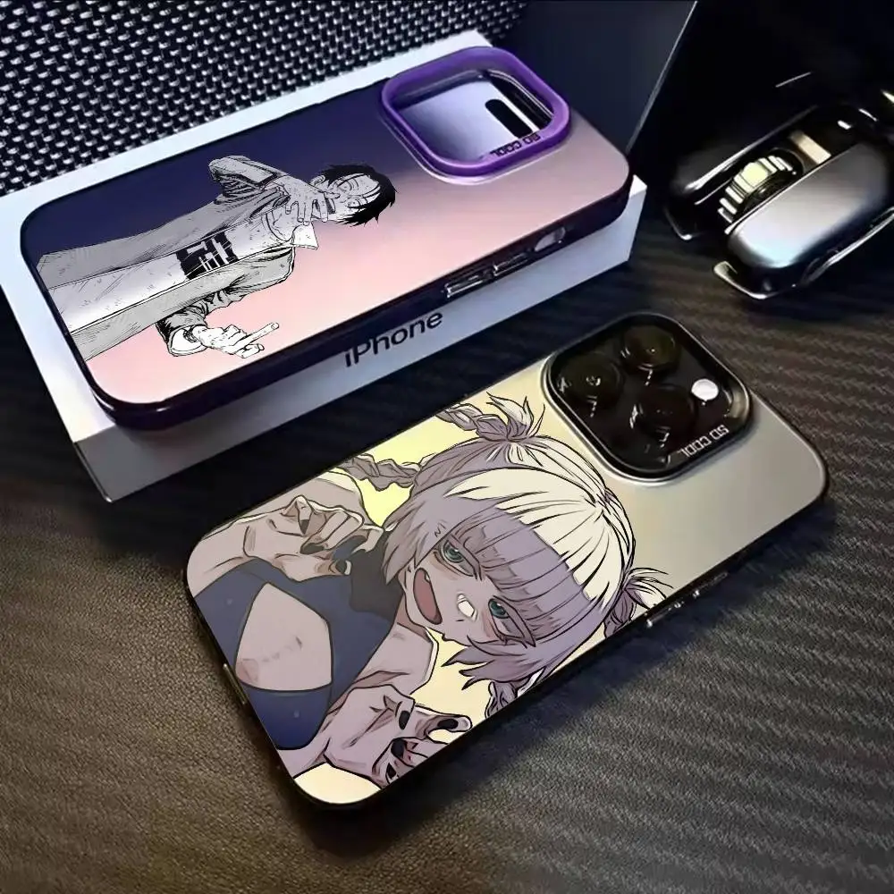 Call of the Night Nazuna Nanakusa Phone Case For iPhone 17,16,15,14,13,12,11,Mini,Pro,E,MAX White Matte Shockproof Cover