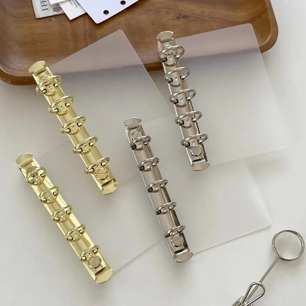 M5 A7 Loose Leaf Side Insert Board Pad Partition Handmade Clip Secondary Ring Inner Page Storage Clip Binder Clip DIY Partition