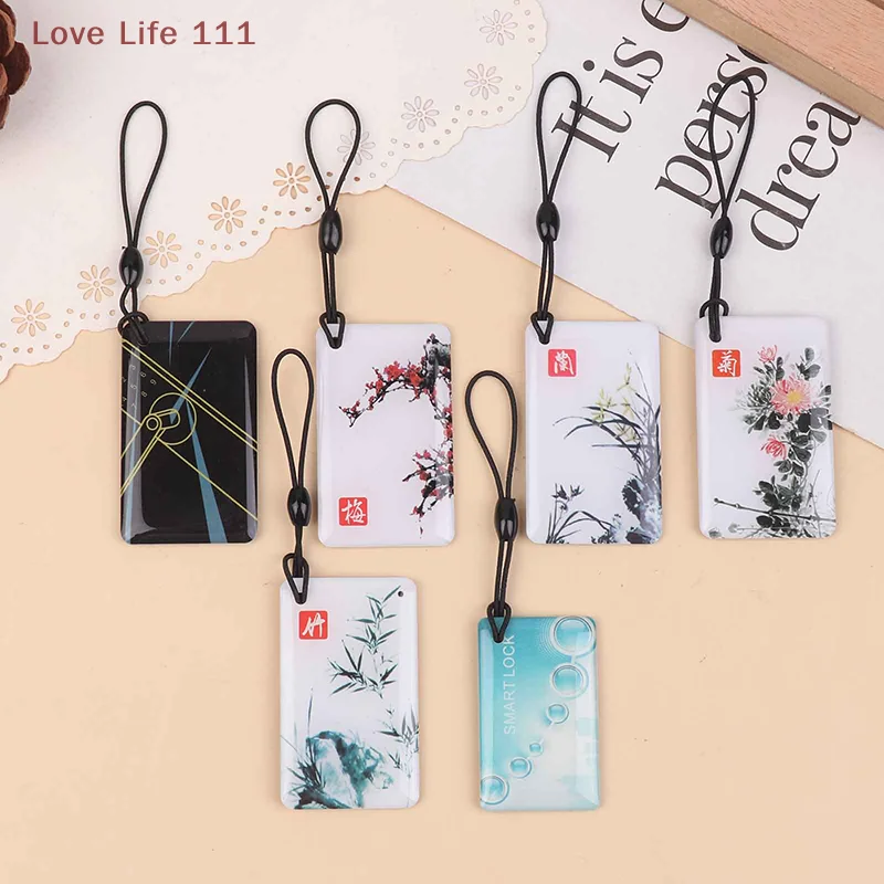 New 10Pcs 13.56Mhz IC Card TTlock BLE Electronic Smart Door Lock Card Digital Smart Fingerprint Locks Unlock Small RFID Card