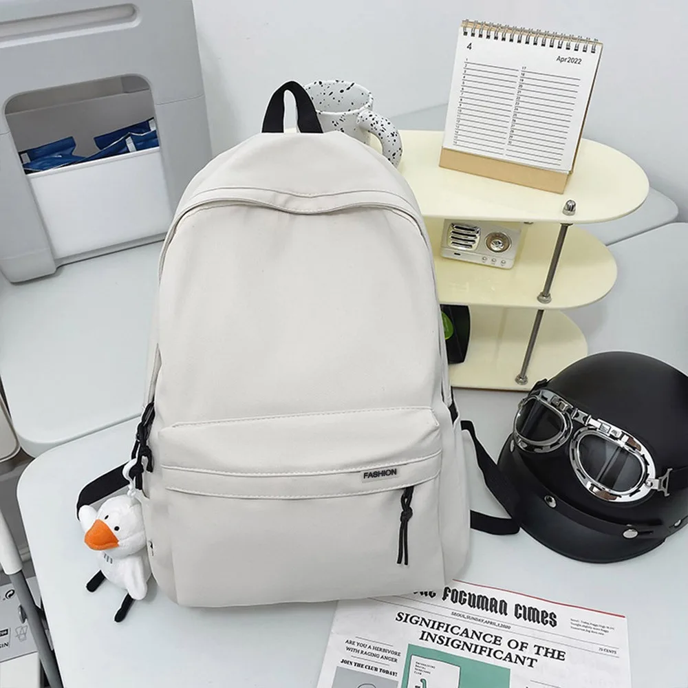 High Quality Waterproof Book Bag Nylon Large Capacity Backpack Travel Backbag Gift