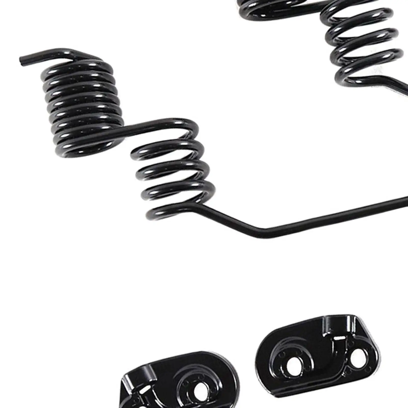 High Quality Spring Rail Mount Ice Scratchers Black Metal Snowmobile Scratchers Set for Winter Season 860201728