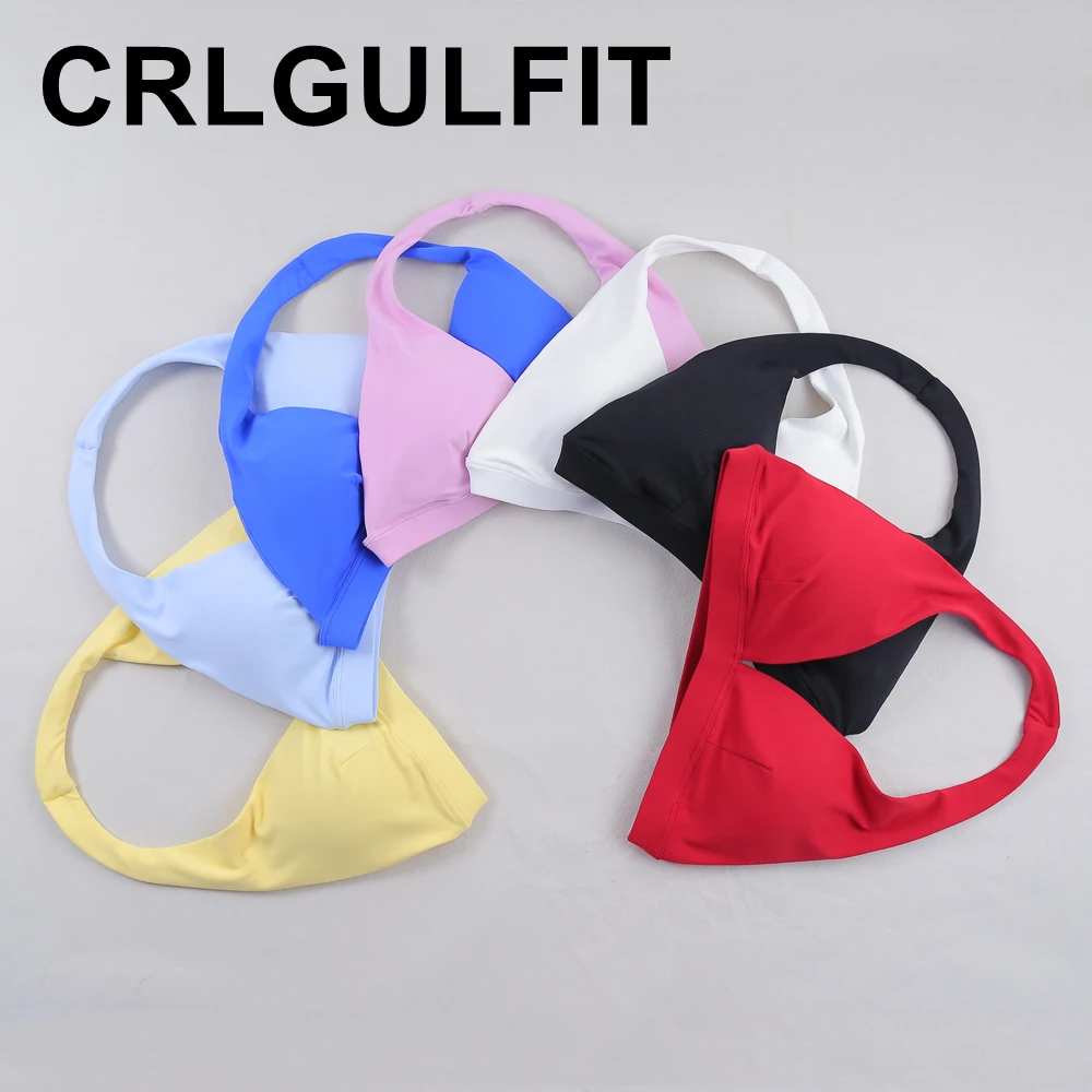 Women's V-neck Hanging Neck Cool Yoga Underwear Fitness Running Breathable Sexy Bra