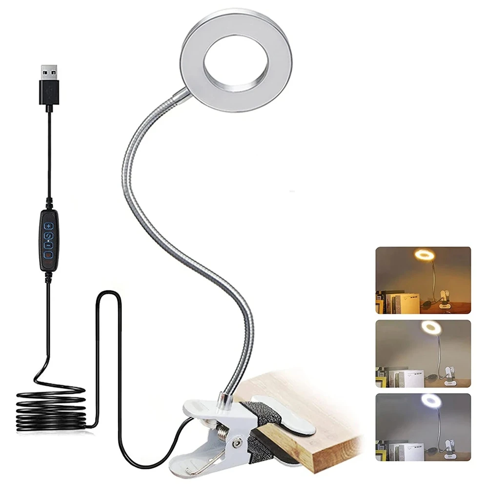 Tattoo Lamp With Clamp USB LED Lamp Cold Light Micoblading Supplies Makeup Illuminator Equipment Tattoo NailArt Beauty SalonTool