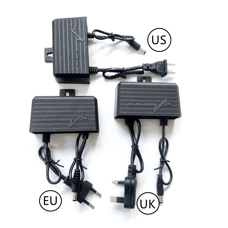 CCTV Camera Power Adapter DC 12V 2A Power Supply EU US UK Plug Adapter For CCTV Camera Charger