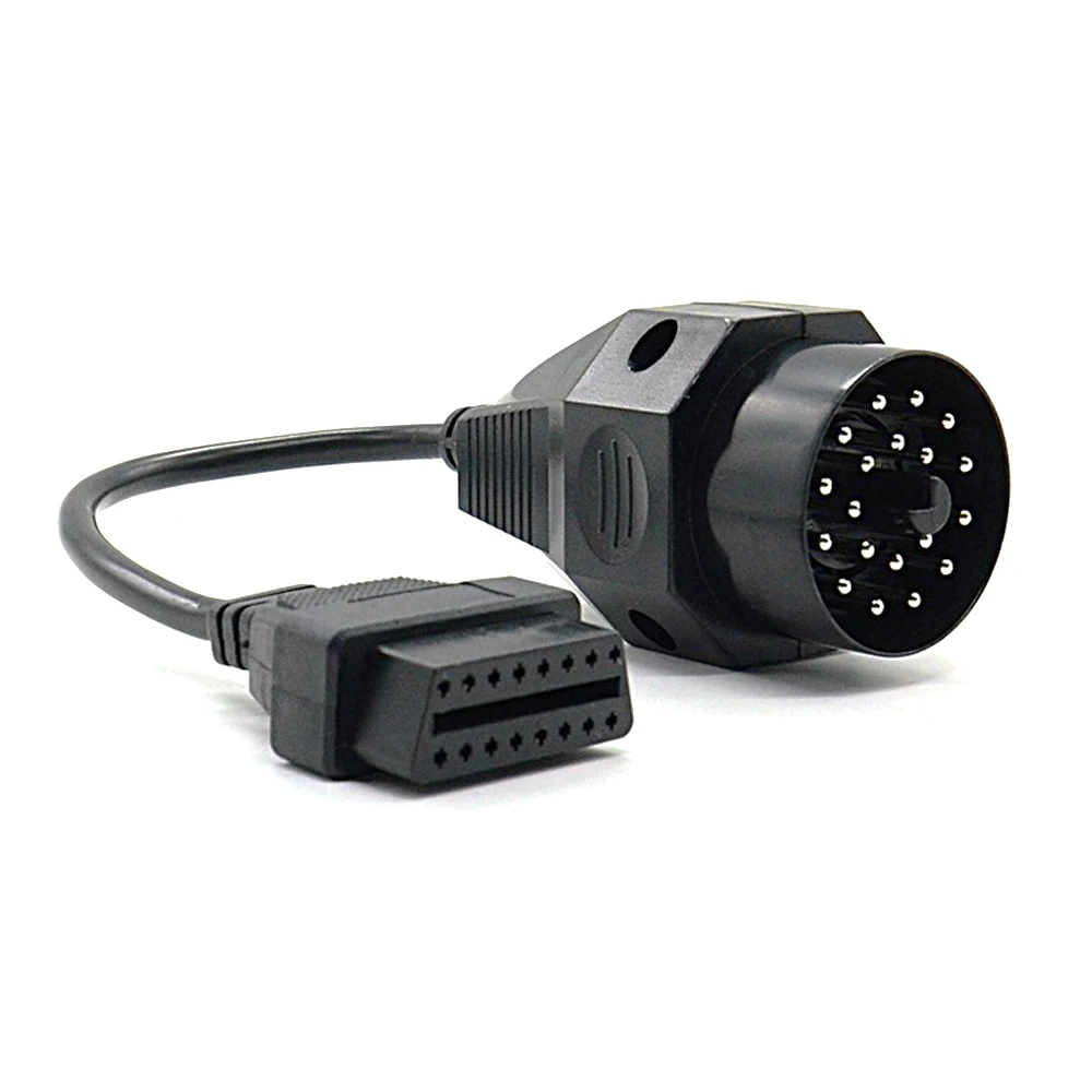 OBDII Adapter For BMW 20 Pin to OBD2 16 PIN Interface Connector For BMW E36 E39 E30 F20 X5 Z3 E53 i3 OBD2 Car Diagnostic Cable