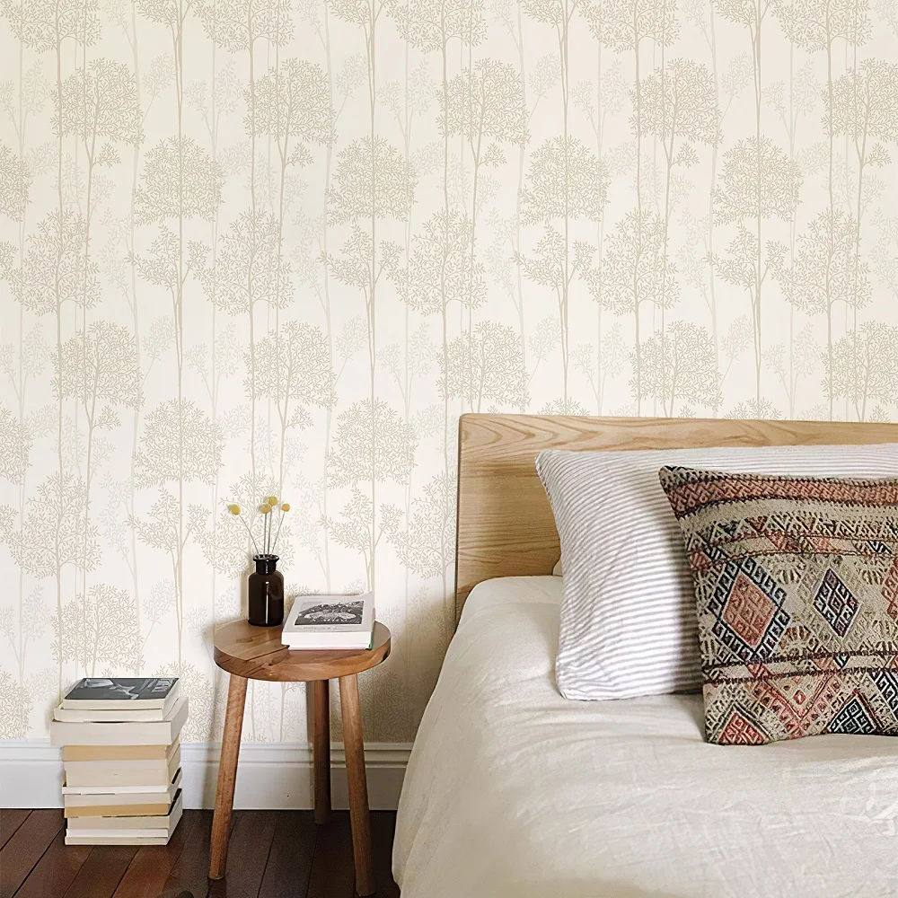 Modern Simple Wallpaper Self-adhesive Waterproof PVC Wallpapers Living Room Bedrooom Furniture Cupboard Stickers Home Decoration