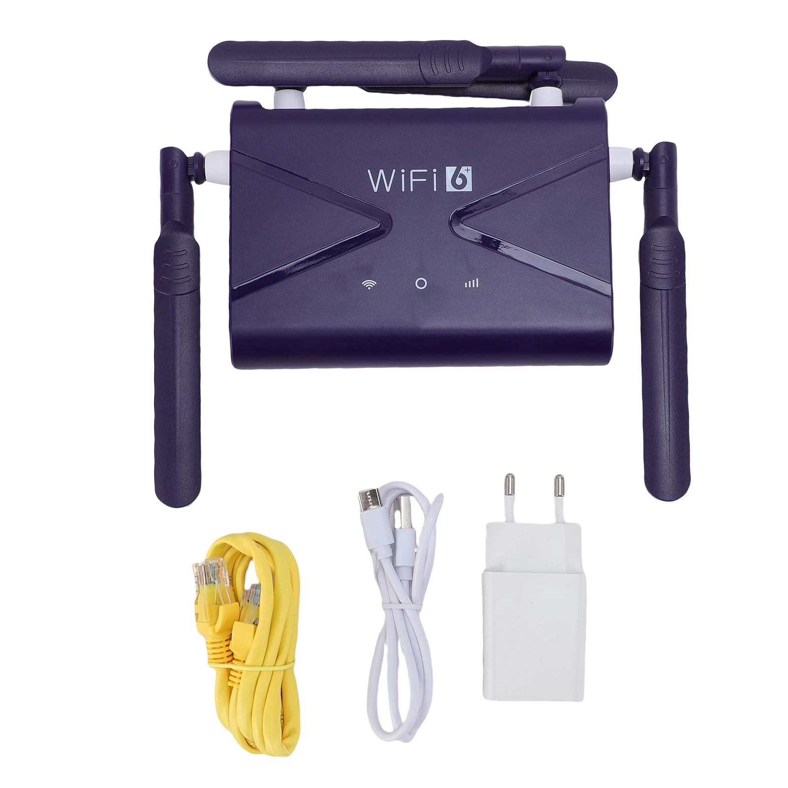 Portable WiFi6 Wireless Router 300Mbps 4G CPE LTE Router with SIM Card Slot 4 Antennae for Phone Laptop PC Wireless Router