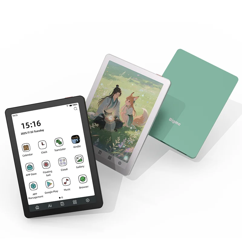 Bigme Pocket Color E-Ink Screen Ebook Reader 6'' 300PPI 64GB Android14