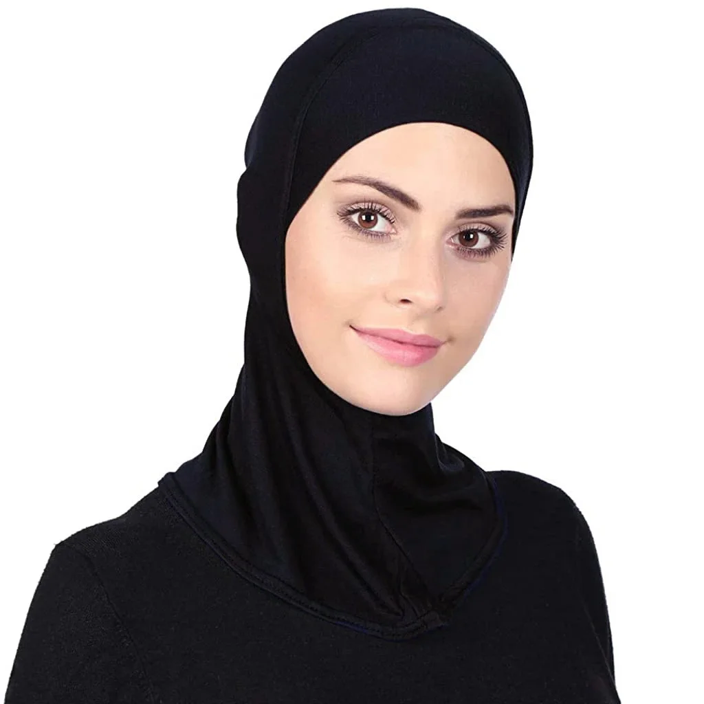 Ramadan Islamic Muslim Underscarf Women Veil Hijab Head Scarves Muslim Women Scarf Turbans Head For Woman Hijabs Caps Hat