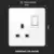 1Gang 13A socket