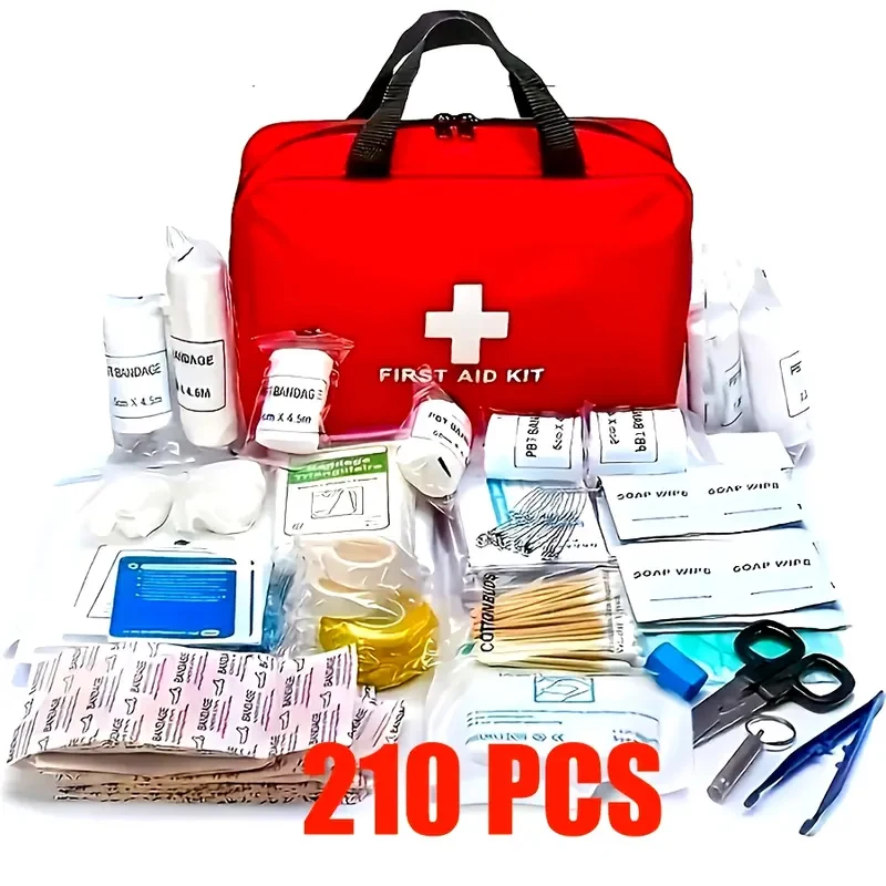 First Aid Kit，First Aid Supplies for Emergencies and Survival Situations | Ideal for Cars, Trucks