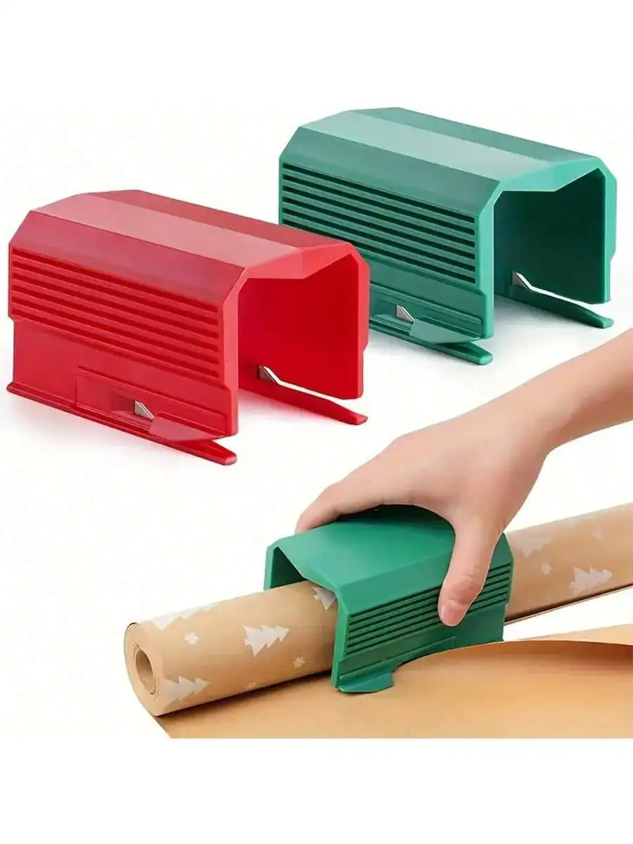 Paper Cutter Wrapping Paper Dispenser High Precision Blade Manual Cutting Tool DIY Craft Scrapbook Slicer