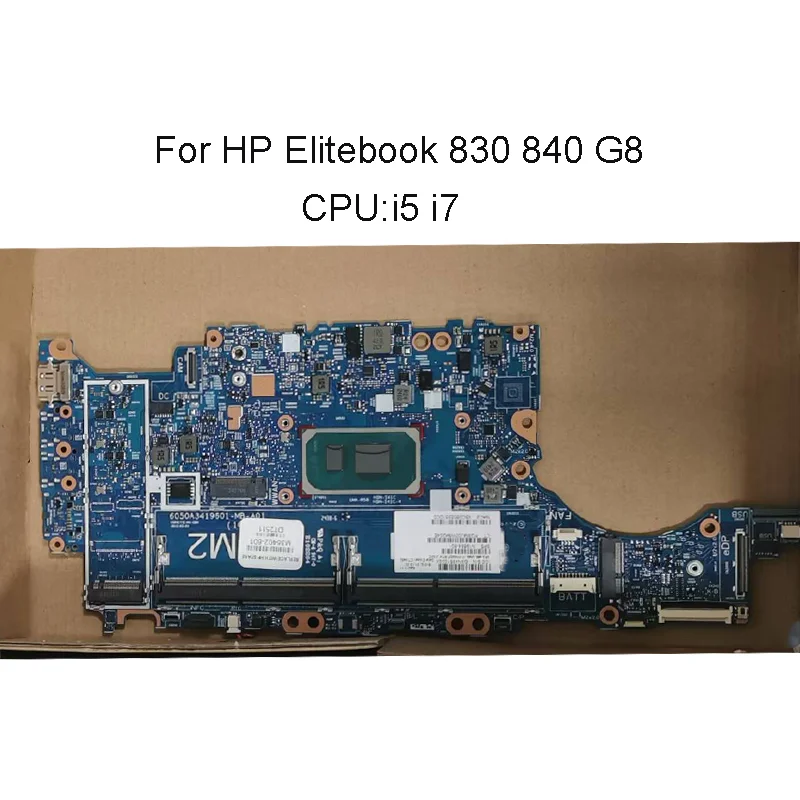 M36404-601 For HP Elitebook 830 840 G8 Laptop Motherboards with CPU Processors i5-1145G7 i7-1185 M36403-601 6050A3217501