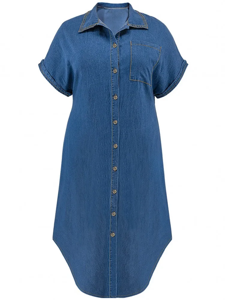 XL-5XL Plus Size Clothes Dresses Women Robes Summer Autumn Loose Street Style Casual 3XL 4XL Big Size Maxi Dress Oversized