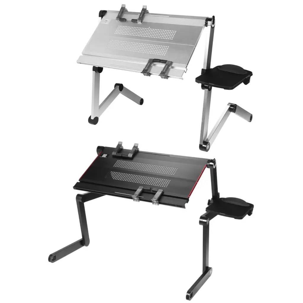 Portable Laptop Table Adjustable Height Foldable Computer Holder for Couch Sofa Chair Floor