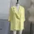 yellow coat