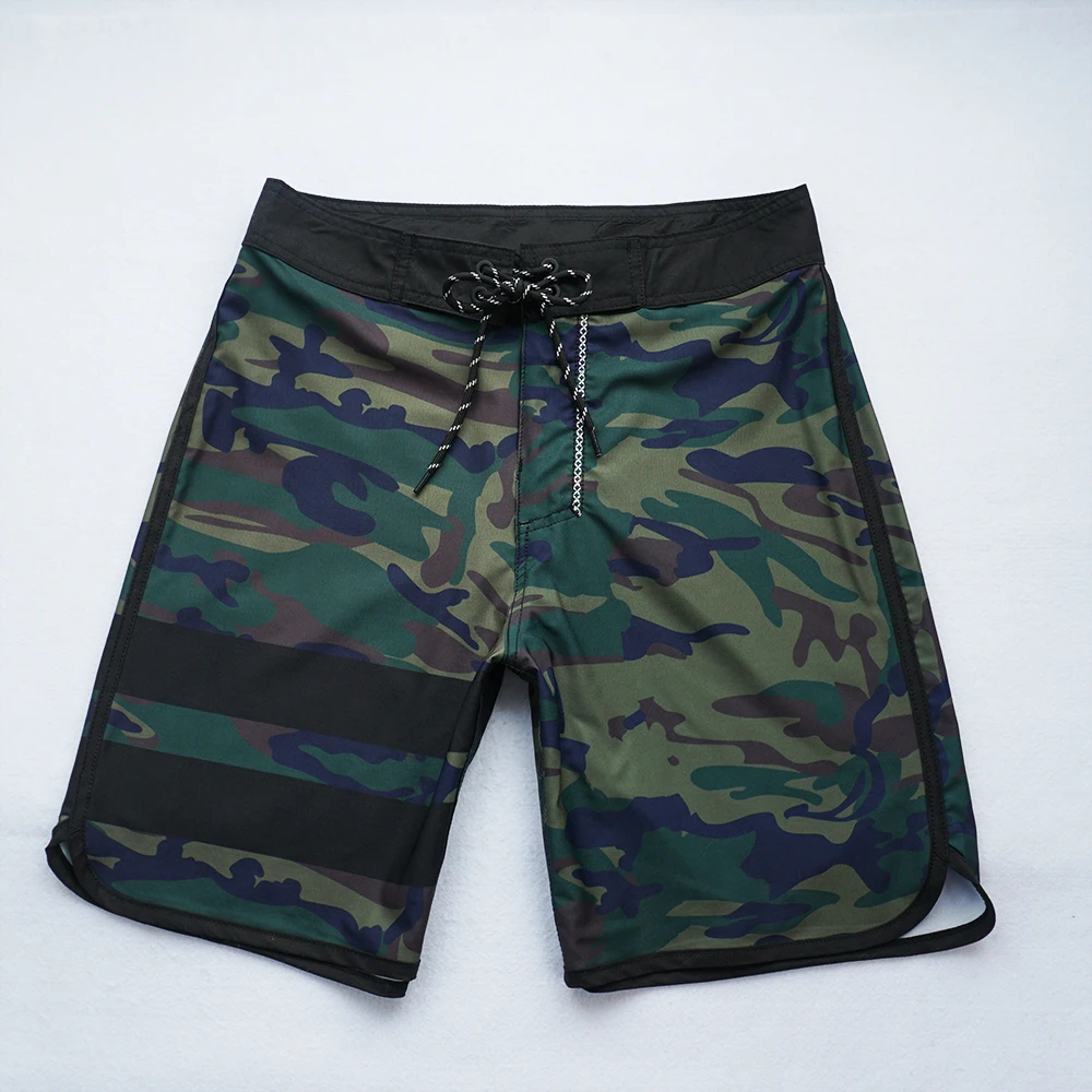 Camouflage Man's Shorts High Quality Surf Swim Trunks Quick-Dry Waterproof Bermuda Boardshorts Plus size 38