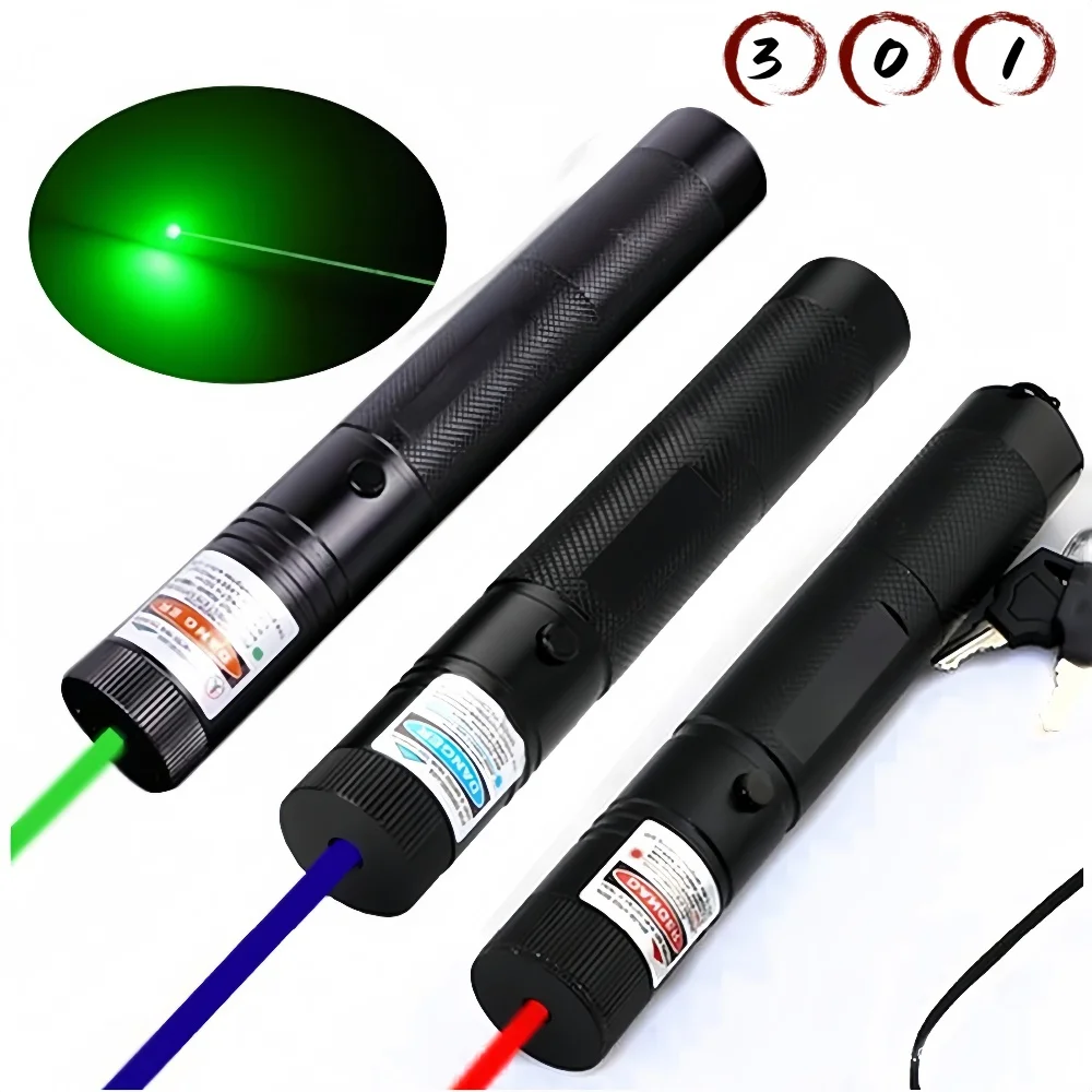 Green Laser pointer LED Training Torch Pet for Cats Toy Interactive Bright Pointer Red Light Pen（No battery ）