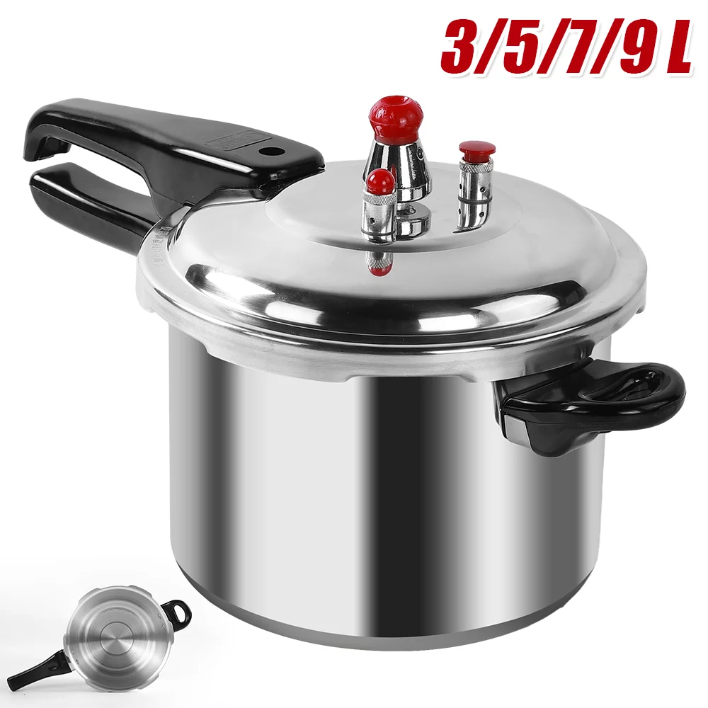 Pressure Cooker 3/5/7/9L Pressure Cooker Aluminium Alloy Pressure Cooker for Gas Stove Fast Cooker Pot Explosion Proof