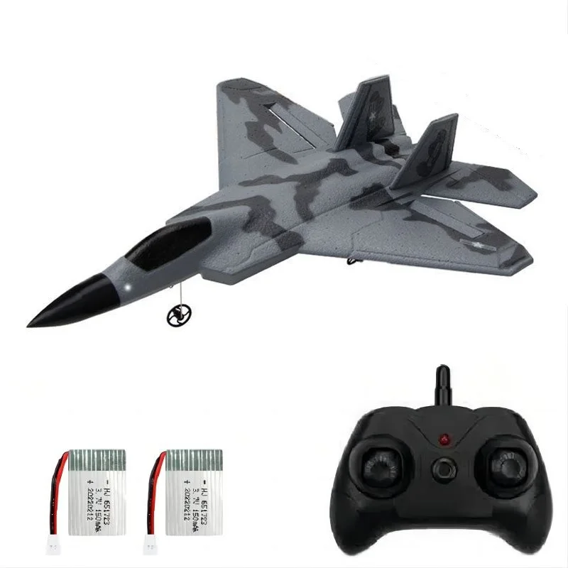 RC Plane SU35 2.4G With LED Lights Aircraft Remote Control Flying Model Glider Airplane FX622 EPP Foam Toys For Children Gifts