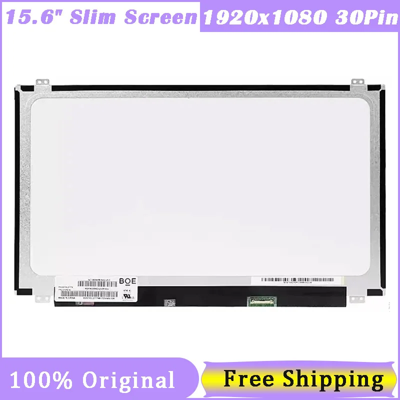 15.6" Laptop LCD Screen NT156FHM-N41 N31 B156HTN03.8 B156HTN03.6 03.5 03.4 N156HGE-EA1 EAB 1920*1080 FHD 30 Pin EDP TN Display