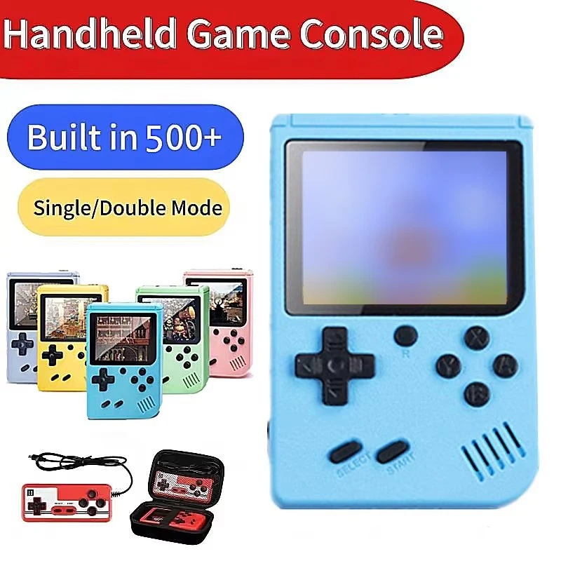 Built-in 500+ Classic games 5 inch arcade retro Console games console for Game boy Emulator TV Video Game Handheld Game Player