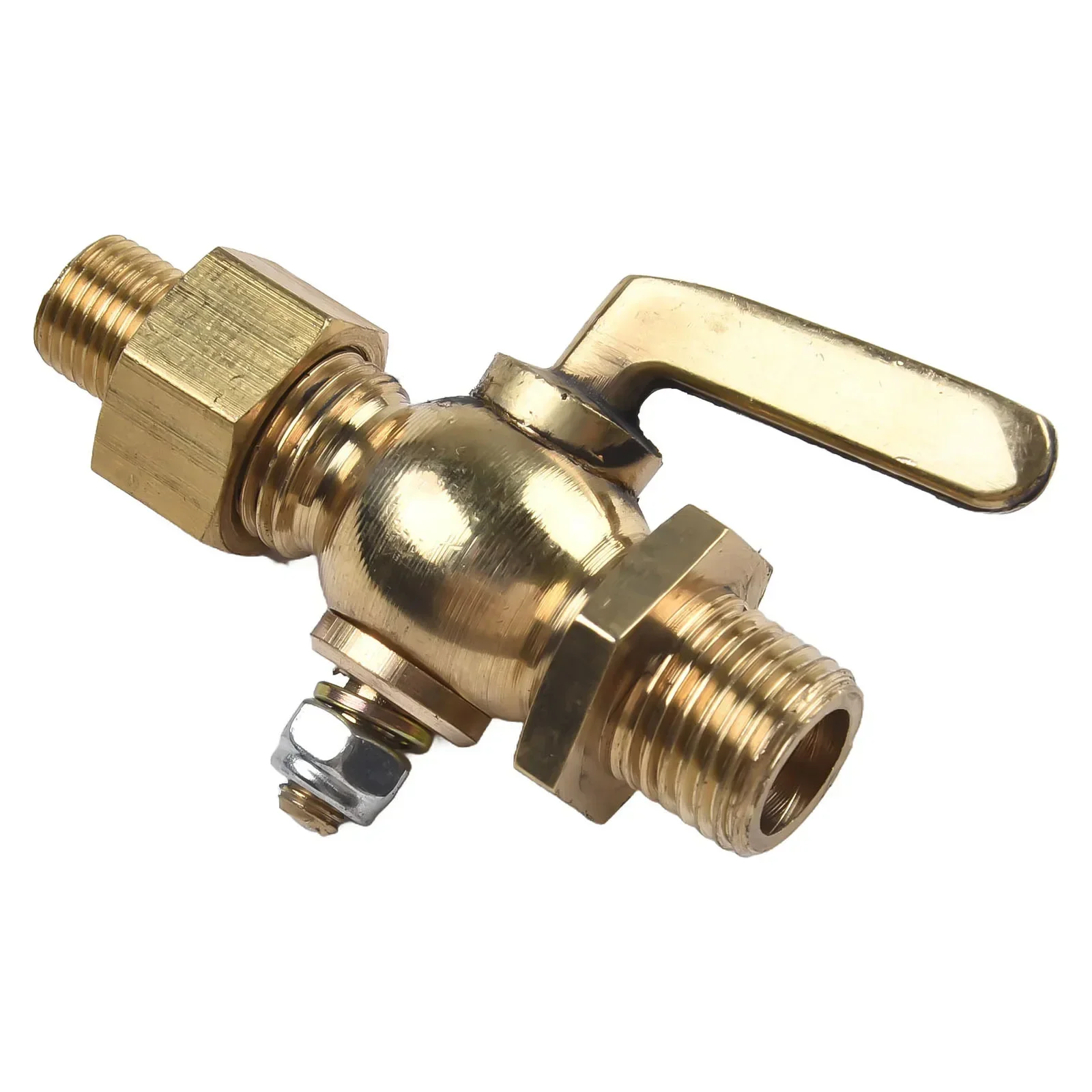 For Vintage Motorcycles Brass Petcock Valve Air Intake Fuel Delivery Accessories Standard Pattern Switch Rotation