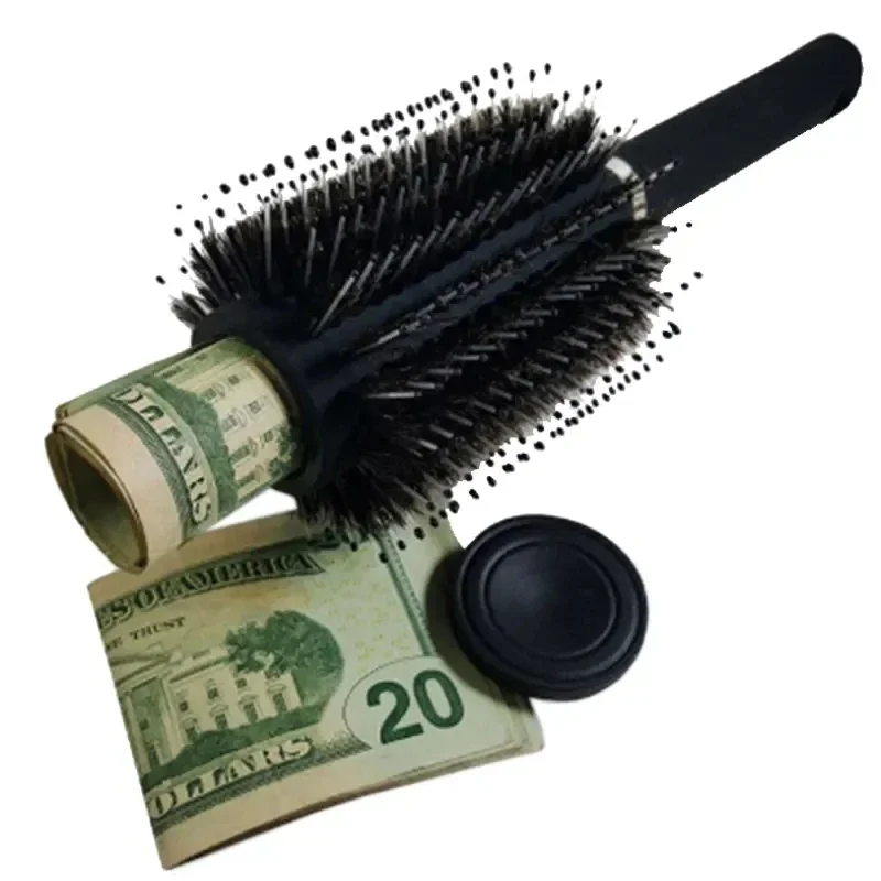 Hair Brush Comb Diversion Stash Safe Hidden Compartment Functions As An Authentic Brush Perfect for Travel or At Home