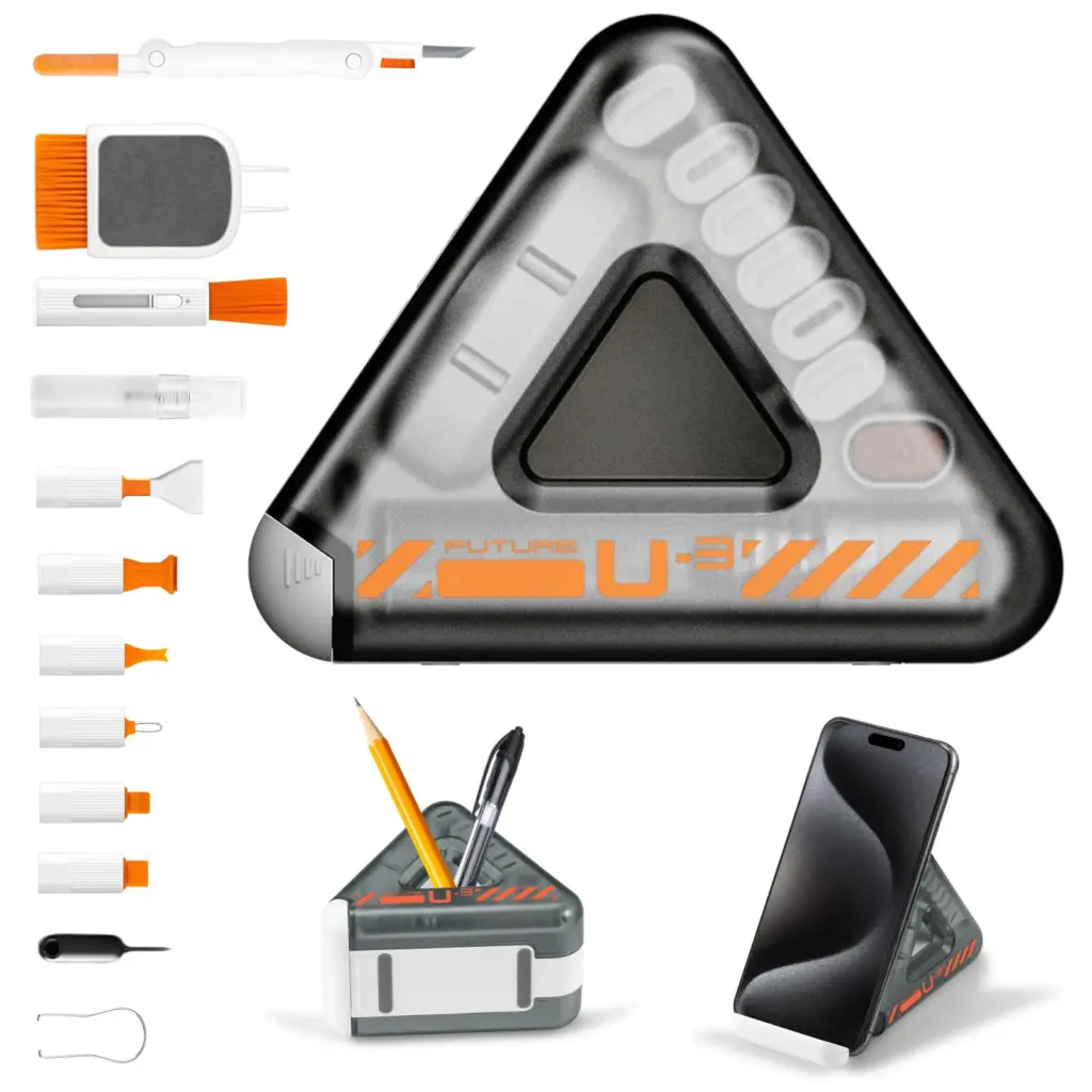 25-in-1 Multifunctional Electronic Device Cleaning Tool Laptop Cleaner for Phones Tablet Computer PC Monitor TV Camera