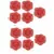 10pcs red stickers
