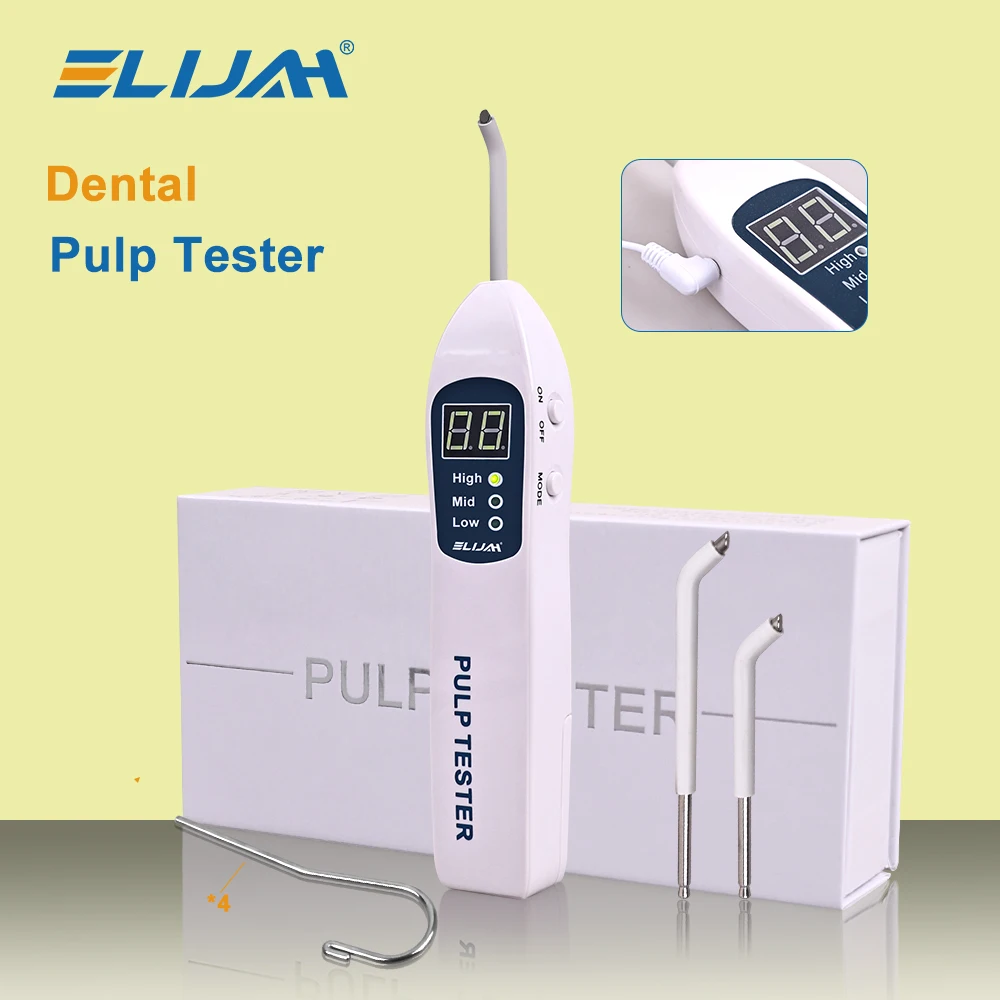SYJH Dental Endodontic Pulp Tester Dental Tooth Nerve State Tester Root Canal Instruments Intraoral Chamber Vitality Tester