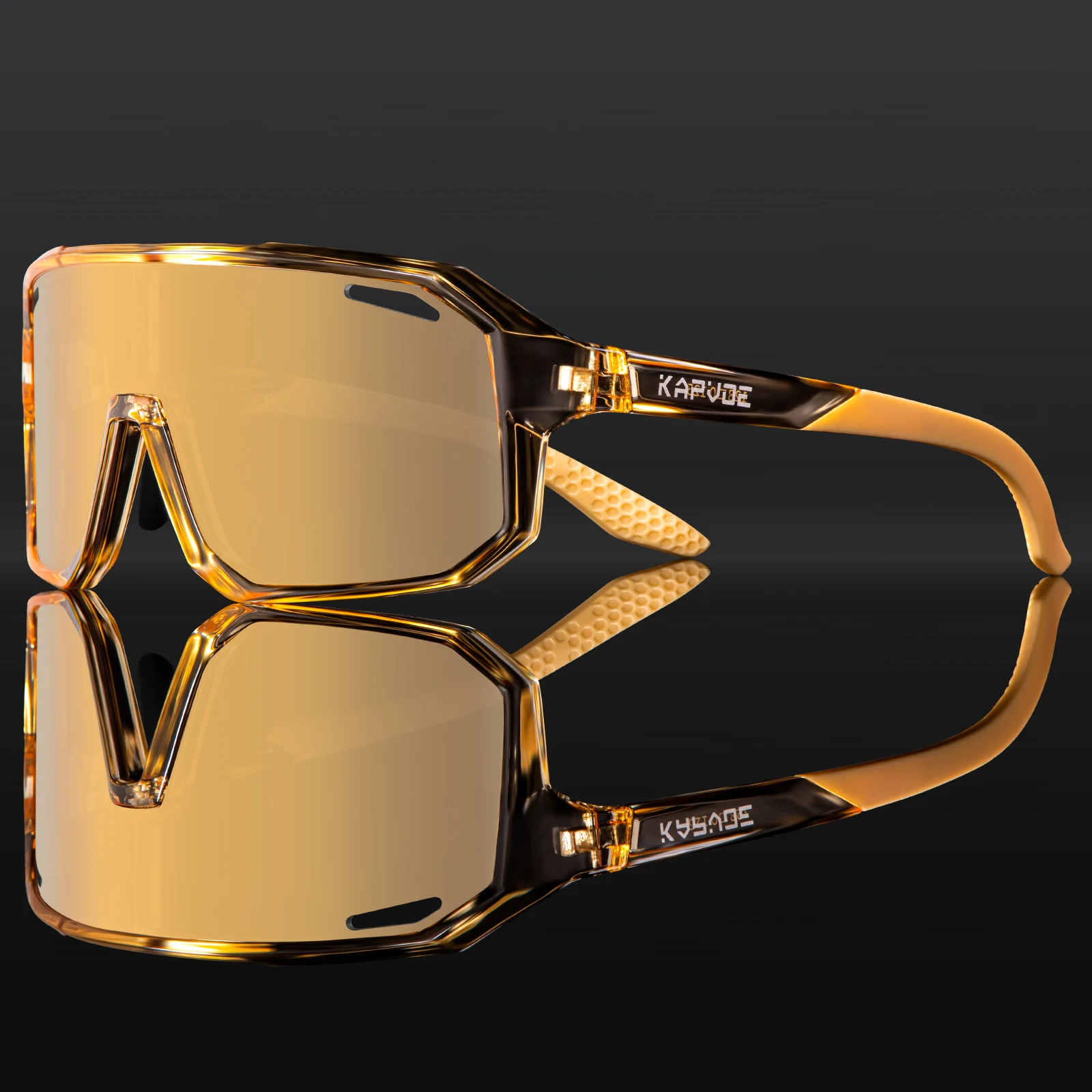 Kapvoe Child Cycling Glasses Kids Sports Sunglasses Small Size UV400 Boys Bike Eyewear Girls MTB Camping Fishing Sports Goggles