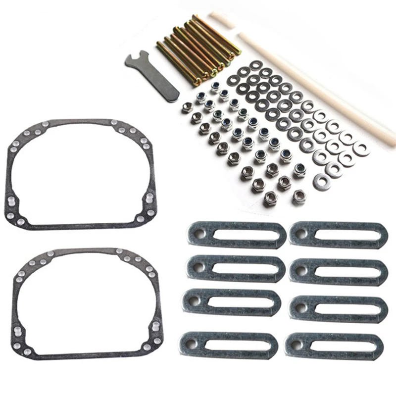 2PCS Universal Auto Projector Lens framework Bracket For Hella 3R G5 Hella 2 Bi LED Projector Lenses Headlight Car Accessories