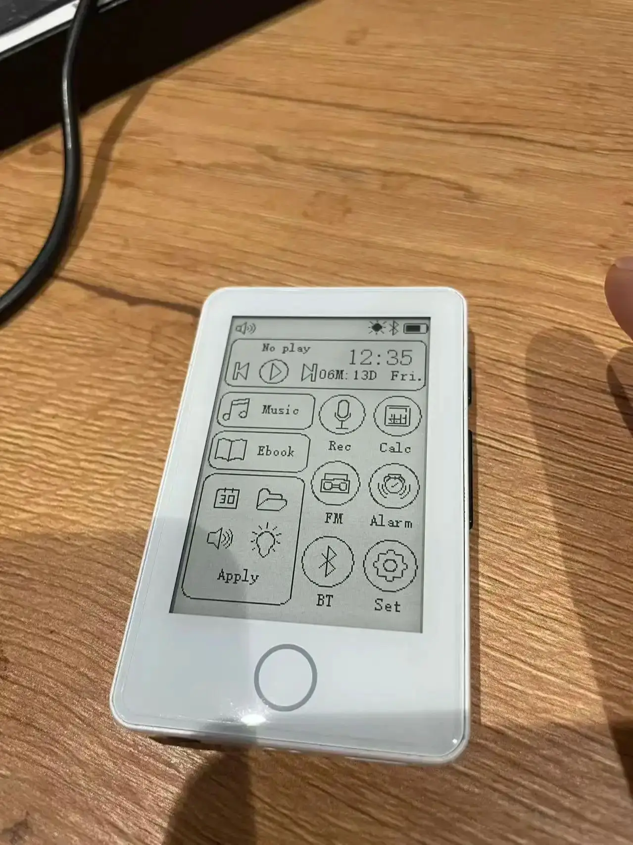 XIAOQIAODZ 128G E Ink Electronic Book eBook Reader MP3 Player Voice Recorder TF Card Paperwhite Bluetooth Music Walkman V Kindle