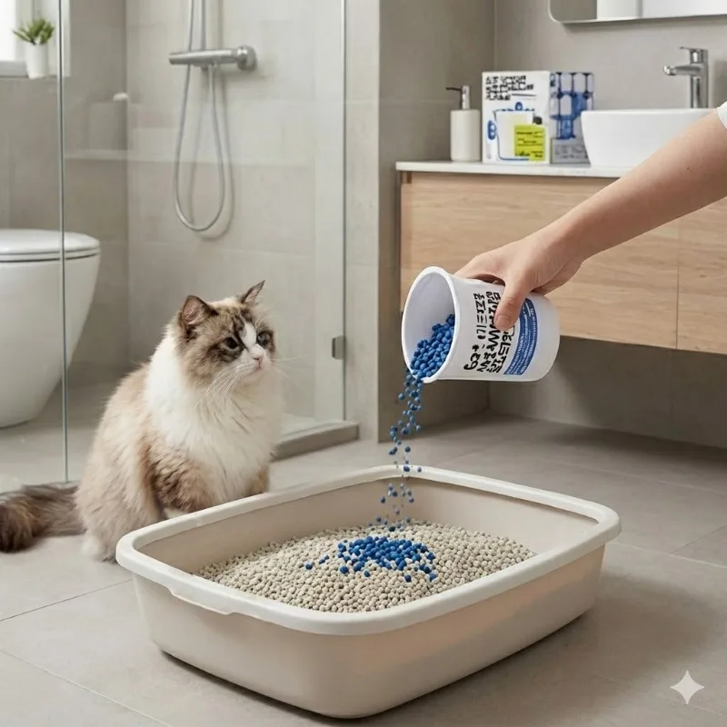 Pet Cat Litter Deodorizer Beads Odor Remover Fresh Scent Aromatherapy for Cat Toilet Cleaning Supplies Urine Smell Eliminator