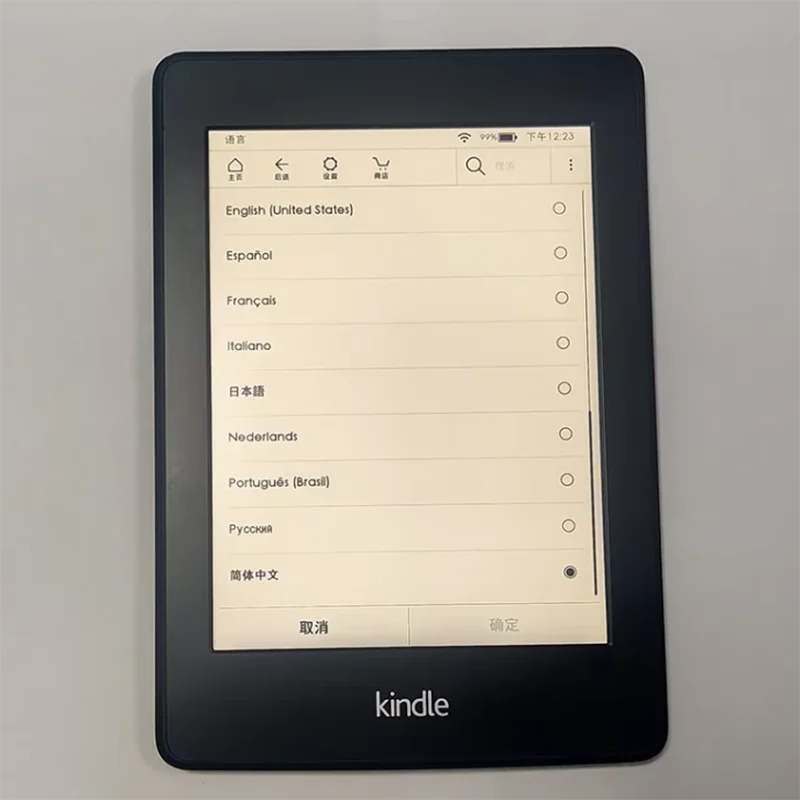 Original Kindle Ebook Reader 6th 8th Generation E ink Without Backlight 6 inch Touch Screen Kindle E-Book Reader E-ink Reader