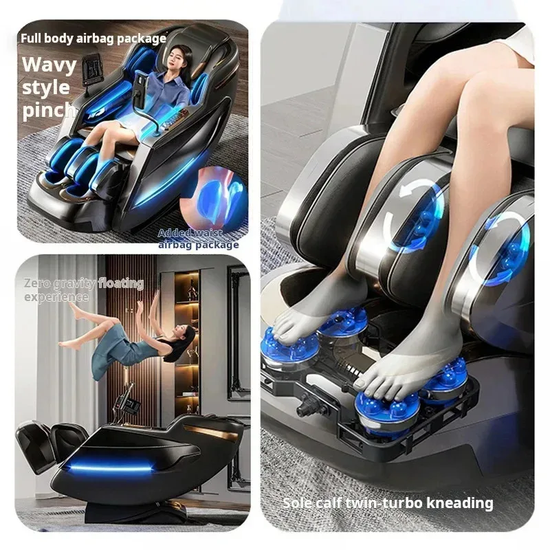 Multifunctional Massage Chair 6D Zero Gravity Shiatsu Air Pressure Comfortable Professional Human Touch Latest in 2026