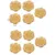 10pcs gold stickers