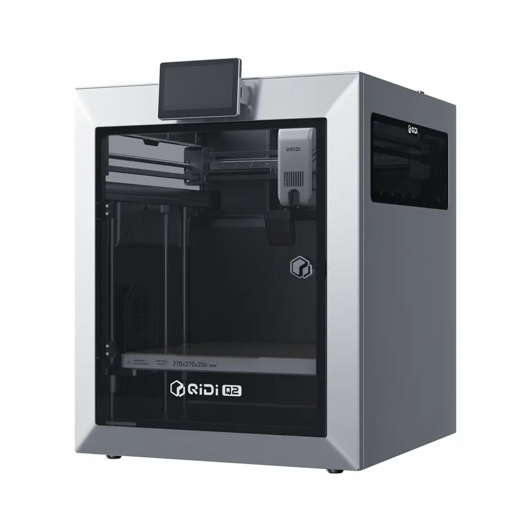 QIDI Q2 Multi-Color Printing 3D Printer Fast Speed Printing 600mm/s Industrial WIFI High Precision Print